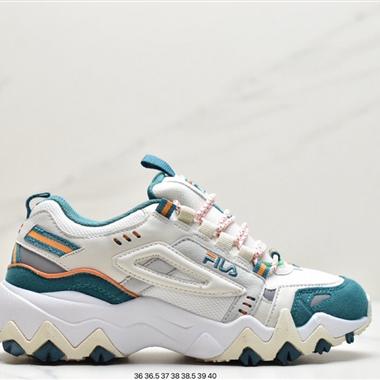 Fila Heritage征峰者系列老爹風增高複古中性休閑運動慢跑鞋