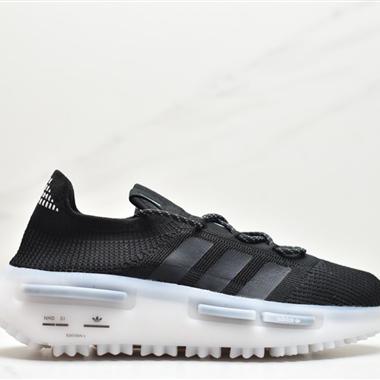 Adidas NMD S_1 Edition "Cloud White" S_1系列 襪套式運動休閑跑步鞋