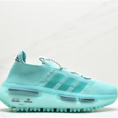 Adidas NMD S_1 Edition "Cloud White" S_1系列 襪套式運動休閑跑步鞋