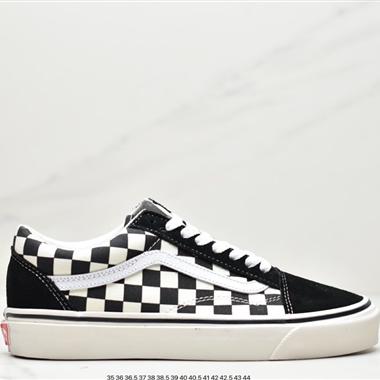 Vans Old Skool DX 安納海姆 黑白棋盤格 百年經典 硫化帆布鞋