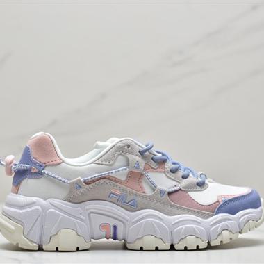 Fila Heritage Fluid 山系血管系列複古貓爪老爹ins潮流休閑運動慢跑鞋