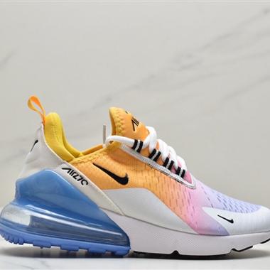 Nike Air Max 270 系列後跟半掌高彈氣墊休閑運動百搭慢跑鞋
