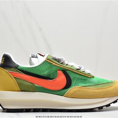 Nike LDWaffle x Sacai x Nike LDV Waffl 解構雙底雙勾雙鞋舌華夫複古慢跑鞋