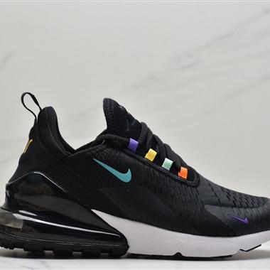 Nike Air Max 270 系列後跟半掌高彈氣墊休閑運動百搭慢跑鞋