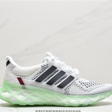 Adidas  Ultra Boost Web DNA超彈力爆米花中底休閑跑步鞋 