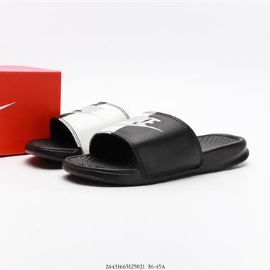 Nike 夏季新款沙灘運動耐磨休閑潮流時尚運動塗鴉涼鞋拖鞋