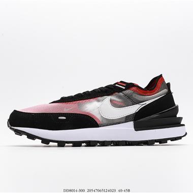  Nike Waffle OneMilk Hyper Crimson華夫一代系列華夫複古休閑運動慢跑鞋