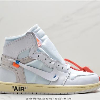 Nike OFF-WHITE x Air Jordan 1 Retro High OG “UNC” 高幫