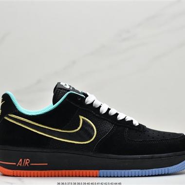 Nike Air Force 1’07 Low"Black Multi"空軍一號經典低幫百搭休閑運動板鞋