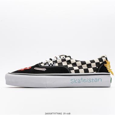 Vans Skate Era 小太陽花刺繡棋盤格