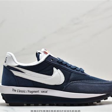 CLOT x Sacai x Nike LDWaffle " Cool Grey " 