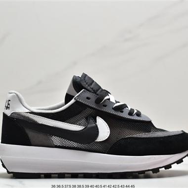 CLOT x Sacai x Nike LDWaffle " Cool Grey " 