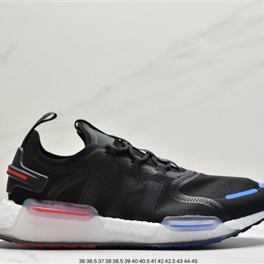 Adidas  NMD_V3 Boost 爆米花超彈中底 針織網面休閑運動跑鞋