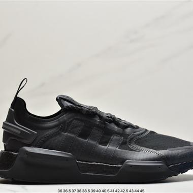 Adidas  NMD_V3 Boost 爆米花超彈中底 針織網面休閑運動跑鞋
