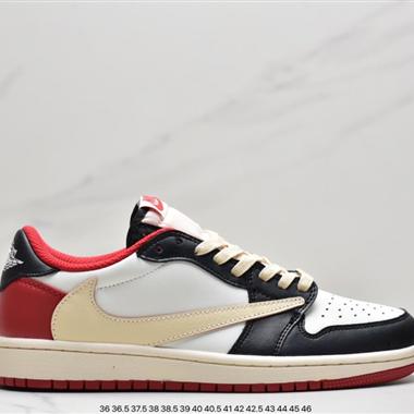 Travis Scott x Fragment x Nike Air Jordan 1 Low“Military Blue” 低幫 