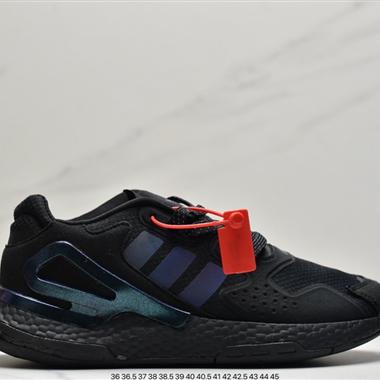 Adidas Originals 2020 Day Jogger Boost"Grey/LaserReflectiv"慢跑者系列高彈複古休閑運動跑鞋