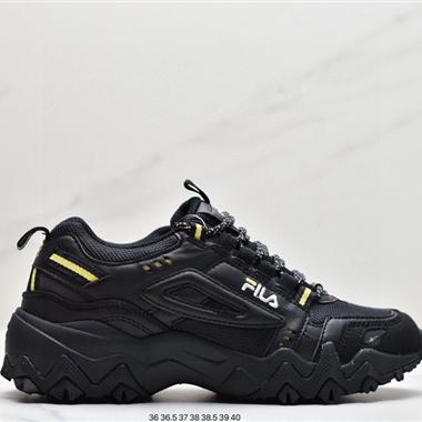 Fila Heritage征峰者系列老爹風增高複古中性休閑運動慢跑鞋