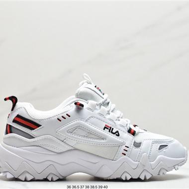 Fila Heritage征峰者系列老爹風增高複古中性休閑運動慢跑鞋