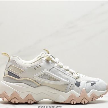 Fila Heritage征峰者系列老爹風增高複古中性休閑運動慢跑鞋