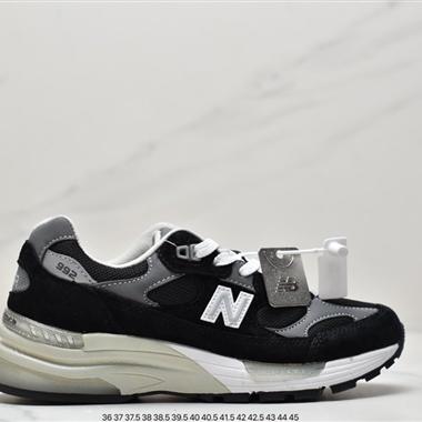JJJJound x New Balance M992GR 聯名款新百倫複古休閑跑步鞋