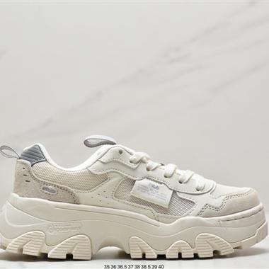 FILA electrove 2老爹鞋 增高春季新款休閑鞋時尚運動鞋 魚骨 魚刺2代 