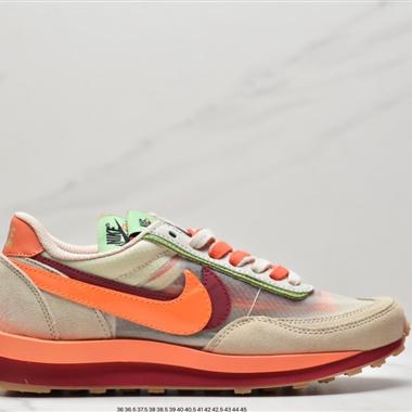 SACAI  × NIKE LDV Waffle重疊設計前衛華夫變形休閑慢跑鞋
