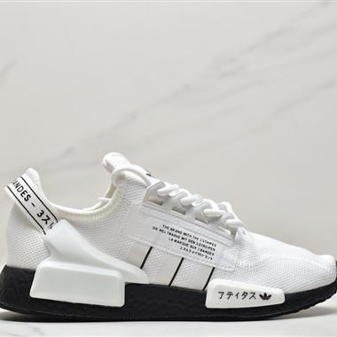 Adidas NMD RUNNER PK 爆米花超彈中底 針織網面休閑運動跑鞋