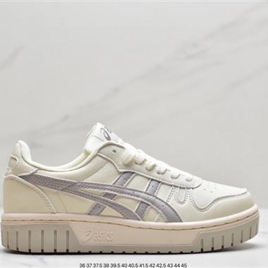 ASICS Court Mz Low 學院系列低幫複古厚底增高休閑運動板鞋