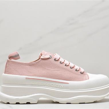 Alexander McQueen sole sneakers低幫時裝厚底顯高百搭休閑鞋