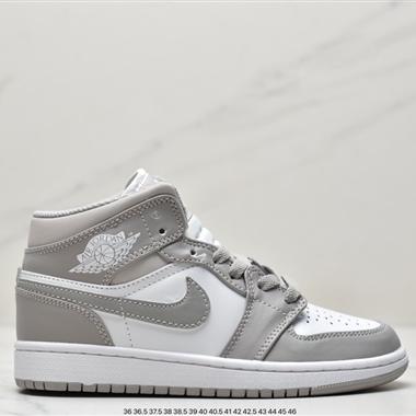 Nike Air Jordan 1 Mid複古文化百搭休閑運動籃球板鞋