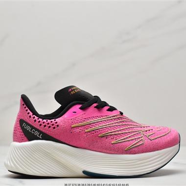 New Balance FuelCell RC Elite V2"Violet "系列?輕?超??化?量??休?幫?低??運?閑?動?跑?慢?鞋