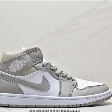 NIKE Air Jordan 1 Mid SE"Wheat Desert Ochre"AJ1喬丹一代中幫經典複古文化休閑運動籃球鞋