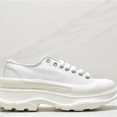 Alexander McQueen sole sneakers低幫時裝厚底顯高百搭休閑鞋