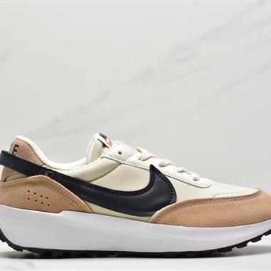 Nike Waffle Debut"Grey/White"華夫首次系列低幫複古休閑運動慢跑鞋