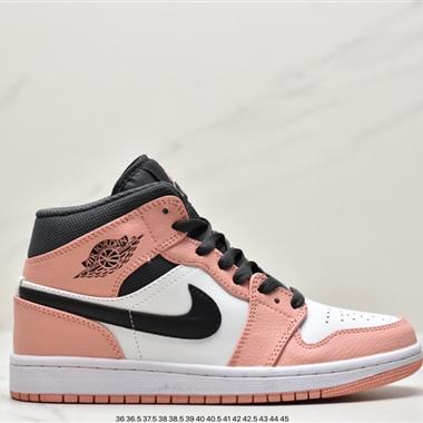 Nike Air Jordan 1 Mid"Court Purple"AJ1喬丹一代中幫經典複古文化休閑運動籃球鞋