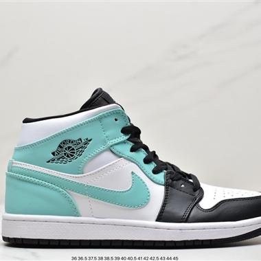 Nike Air Jordan 1 Mid"Court Purple"AJ1喬丹一代中幫經典複古文化休閑運動籃球鞋