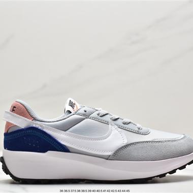 Nike Waffle Debut"Black/White 低幫複古休閑運動慢跑鞋