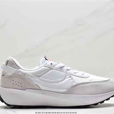 Nike Waffle Debut"Black/White 低幫複古休閑運動慢跑鞋