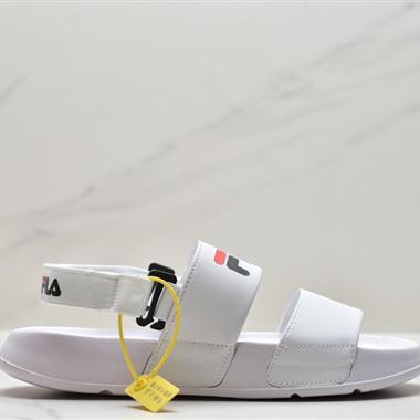 FILA TAPER 斐樂露趾運動拖鞋時尚休閑涼鞋