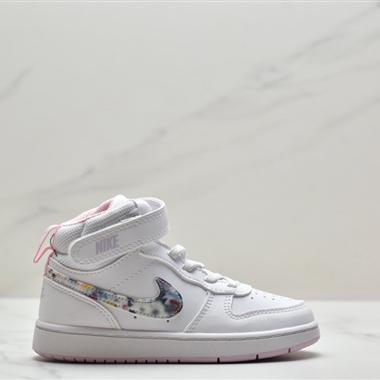 Nike Court Borough Mid 2休閑運動皮革板鞋 童鞋