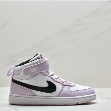Nike Court Borough Mid 2休閑運動皮革板鞋 童鞋
