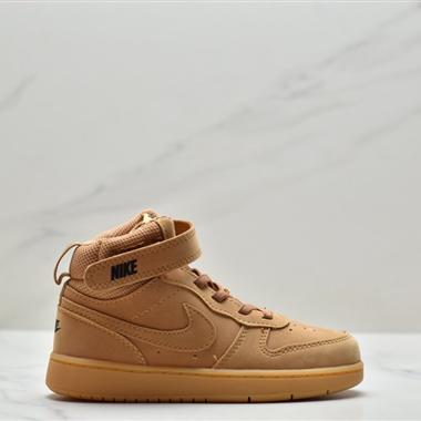 Nike Court Borough Mid 2休閑運動皮革板鞋 童鞋