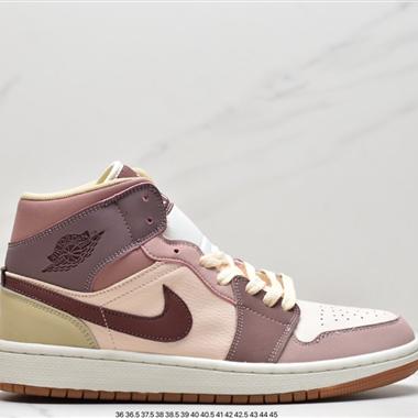 Nike Air Jordan 1 Mid「Light Smoke Grey」 喬丹籃球鞋系列