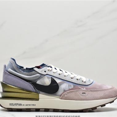 Nike Waffle One Summit White Bx.華夫網面透氣休閑跑步鞋
