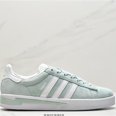 Adidas CAMPUS INV X NBHD 翻毛皮低幫複古運動休閑板鞋