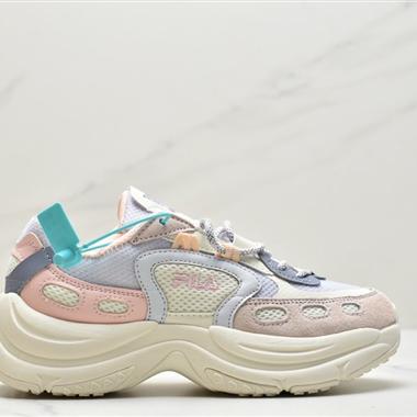 FILA 斐樂老爹鞋女鞋火星鞋新款復古百搭運動鞋 