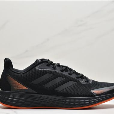 Adidas PURE Boost 22 爆米花 透氣網面緩震休閑運動慢跑鞋 