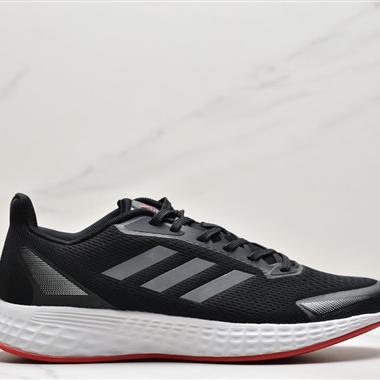 Adidas PURE Boost 22 爆米花 透氣網面緩震休閑運動慢跑鞋 