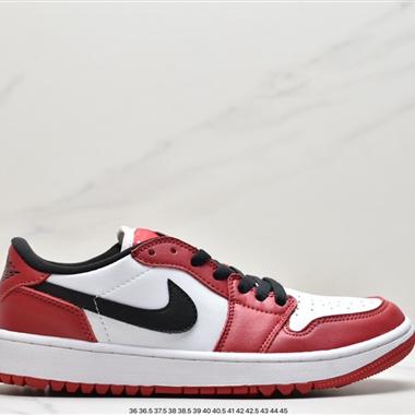 Nike Air Jordan 1 Low Golf"Wolf Grey"AJ1喬丹一代系列低幫經典復古文化休閑運動鞋支撐者系列 針織輕便復古慢跑鞋 