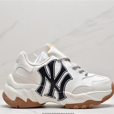 MLB Big Ball Chunky A Running厚底老爹厚底休閑運動慢跑鞋